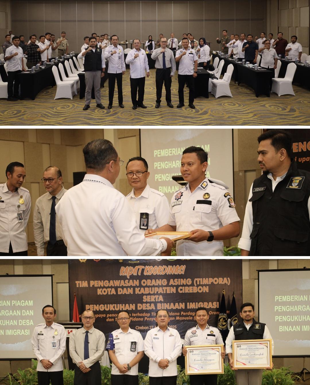 TIMPORA Kota dan Kabupaten Cirebon terus memperkuat sinergi dalam pengawasan orang asing demi menjaga stabilitas dan keamanan wilayah.