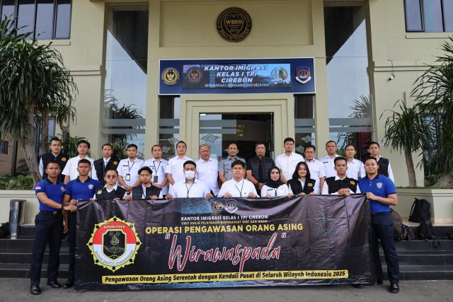 Pelaksanaan operasi “WIRAWASPADA” PENGAWASAN ORANG ASING SECARA SERENTAK DISELURUH WILAYAH INDONESIA TAHUN 2025