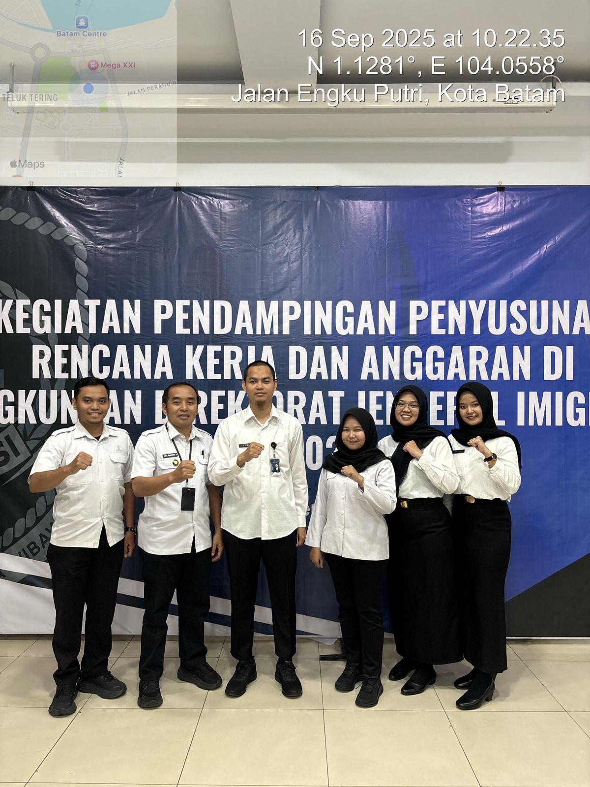 Kegiatan Pendampingan Penyusunan Rencana Kerja dan Anggaran di Lingkungan Direktorat Jenderal Imigrasi TA 2026